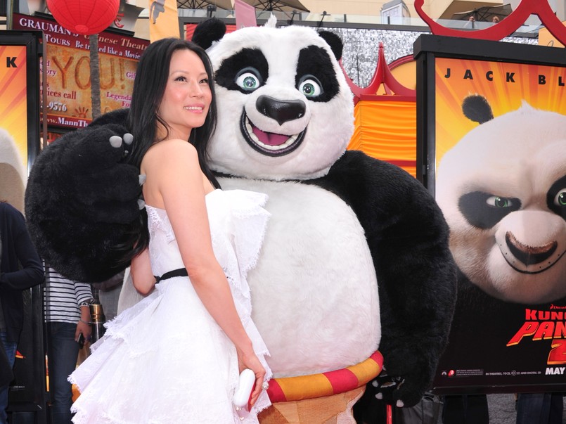 Gwiazdy na premierze "Kung Fu Pandy 2"