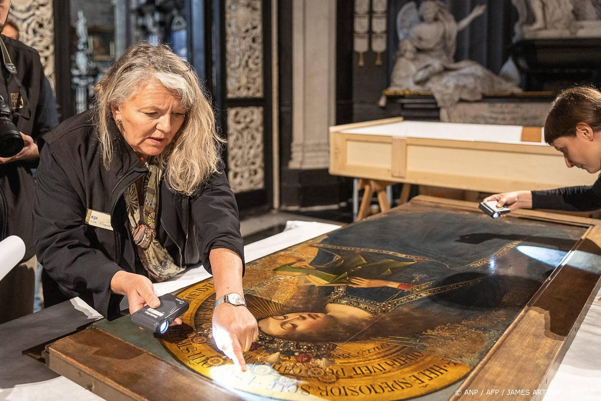 Lam Gods restauratie vertraagd tot 2027 door overschilderingen