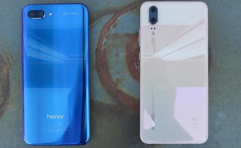 Honor 10 i Huawei P20