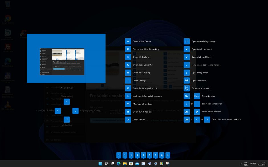PowerToys – przewodnik po skrótach klawiaturowych