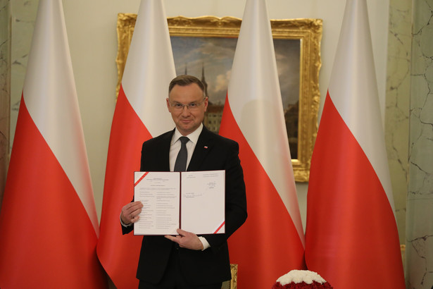 Andrzej Duda wniósł ustawę, która wpłynie na przyszłoroczny budżet państwa