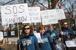 Z kalką na zarazę. Niedofinansowany sanepid wysłany do walki z epidemią