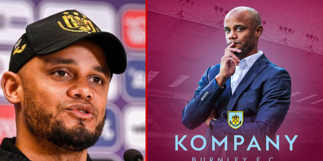 Burnley boss Vincent Kompany eyes Manchester City player, explains why he  returned to England | Pulse Ghana