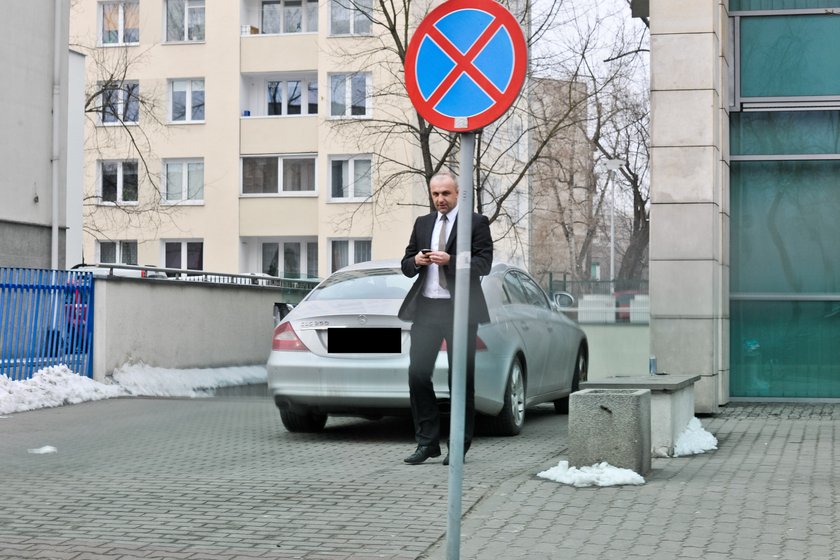 Wojciech Penkalski groził policjantom