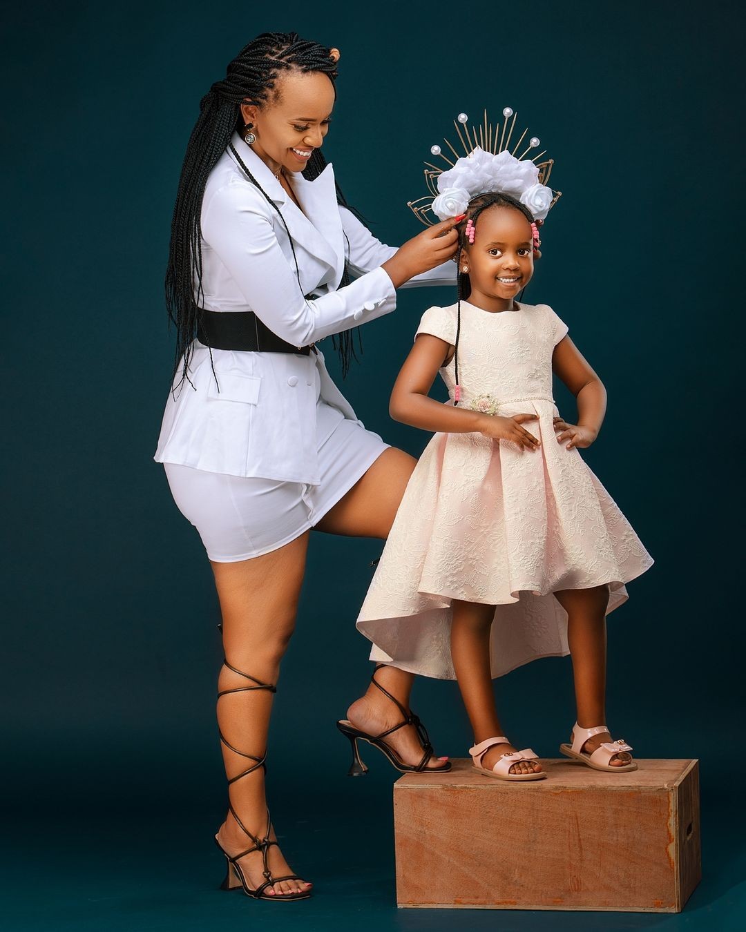 DJ Pierra Makena and Daughter Ricca Pokot 