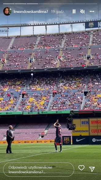 Siostra Roberta Lewandowskiego pokazała nagranie z Camp Nou