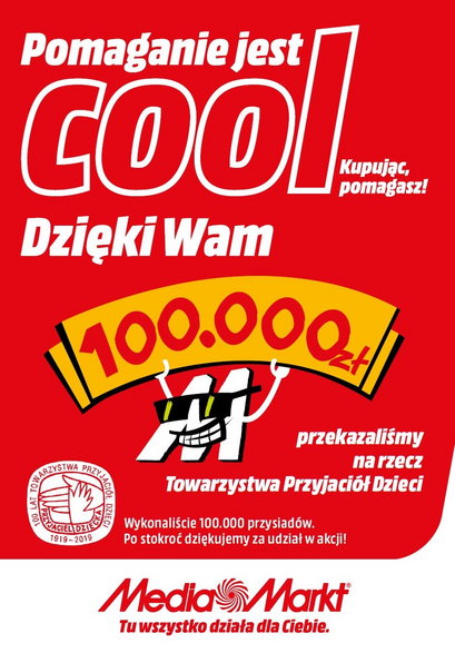 Pomaganie jest cool wyniki akcji