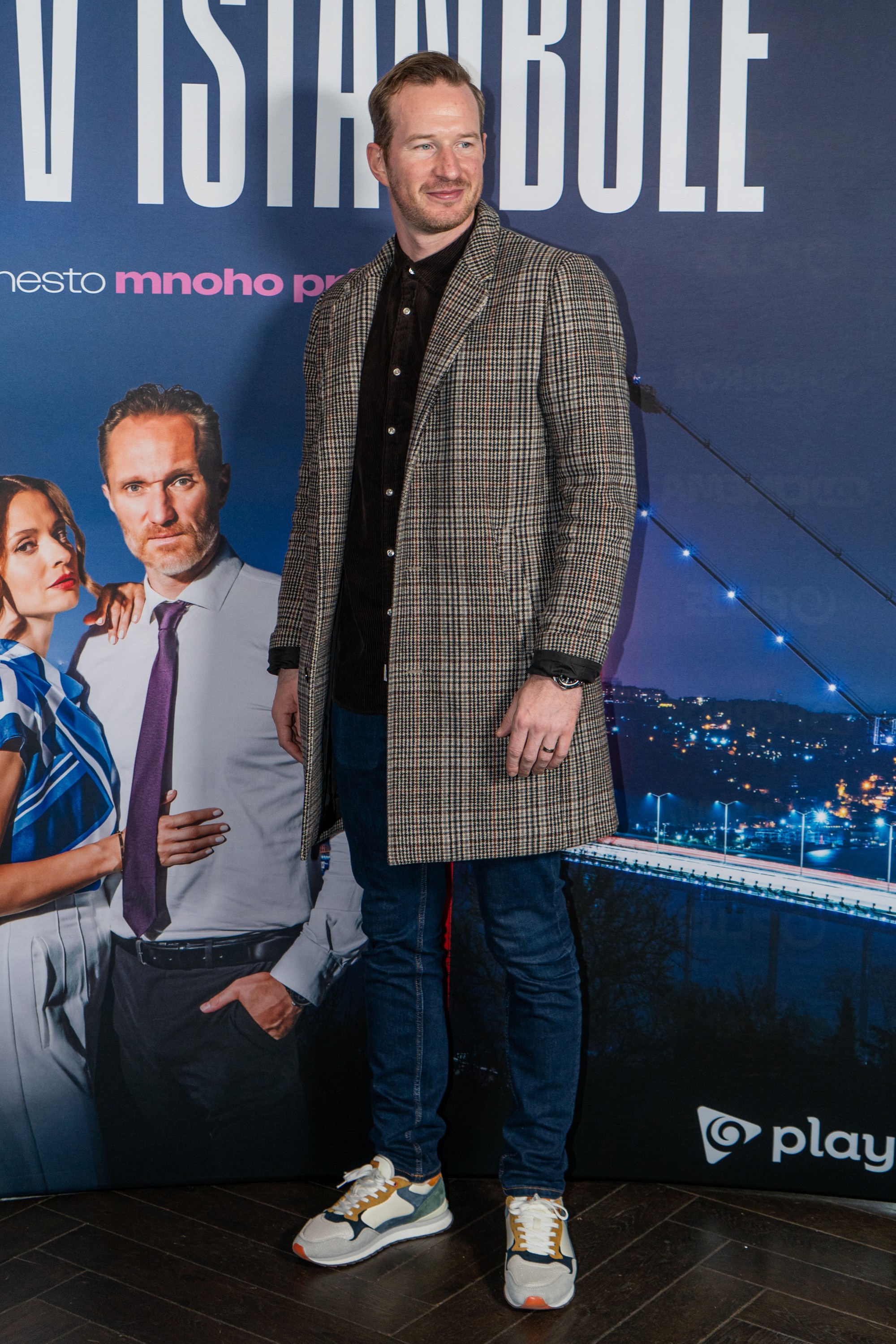 Roman Poláčik na tlačovej konferencii k seriálu Lásky v Istanbule.