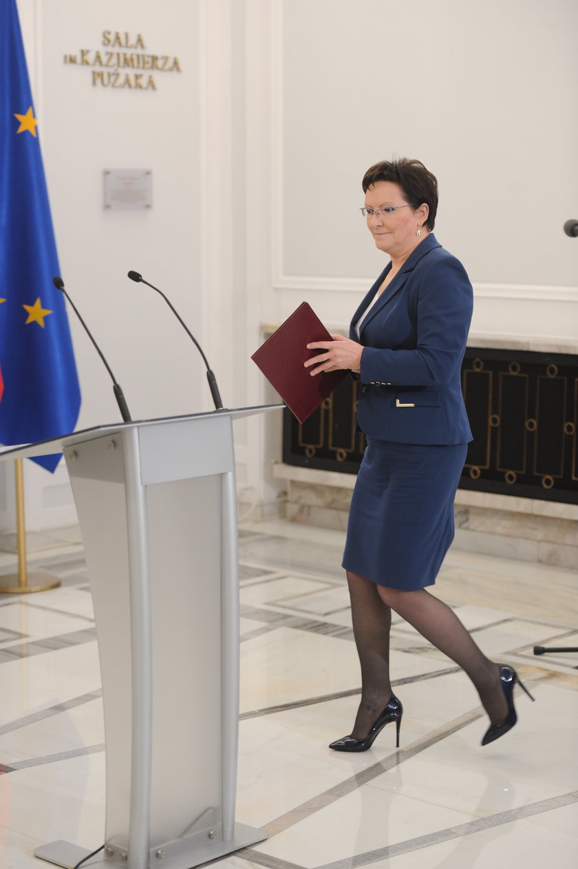 Ewa Kopacz, marszałek Sejmu i najpoważniejsza kandydatka na fotel premiera.
