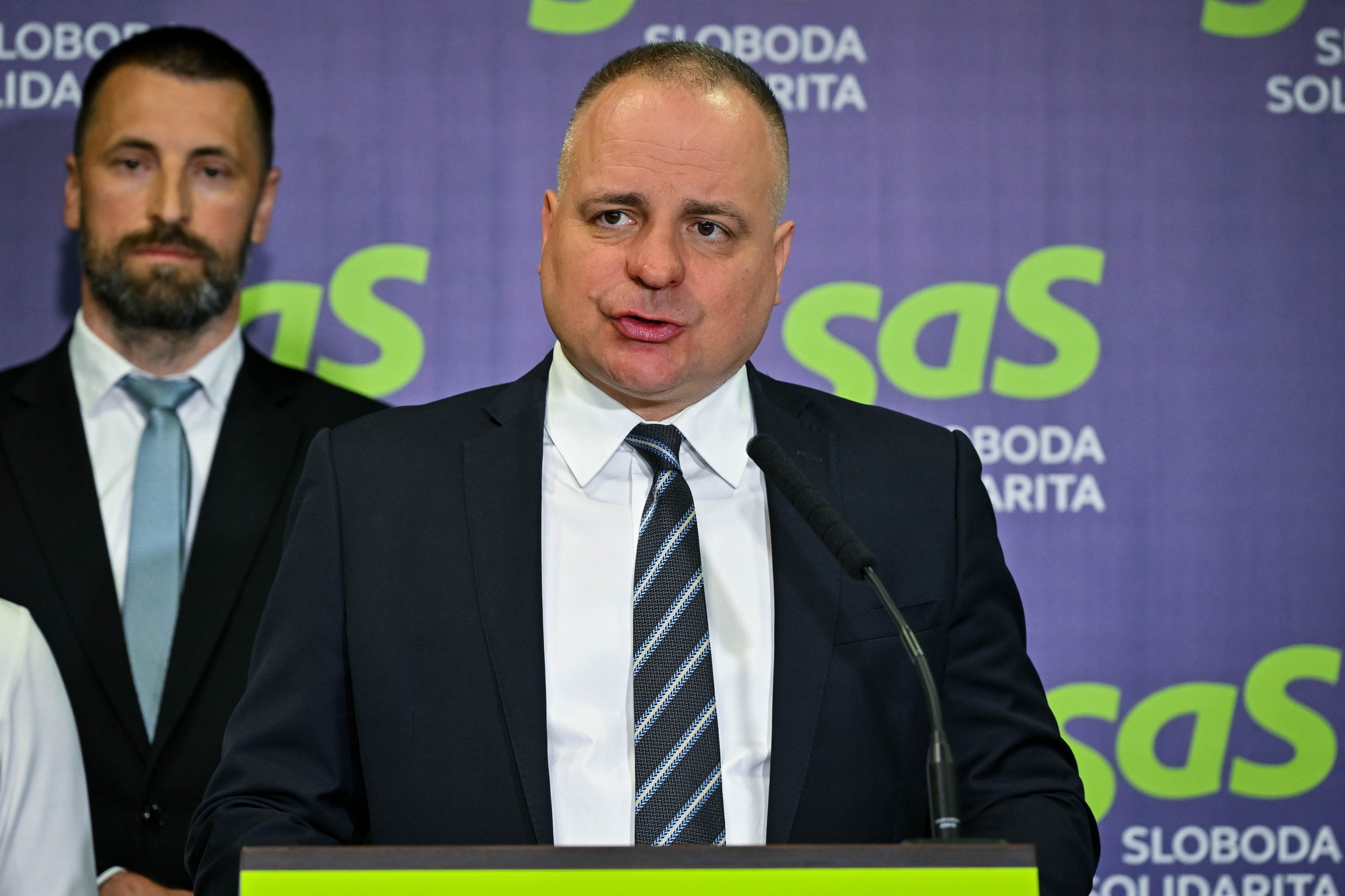 Podpredseda strany Sloboda a Solidarita (SaS) Juraj Droba.