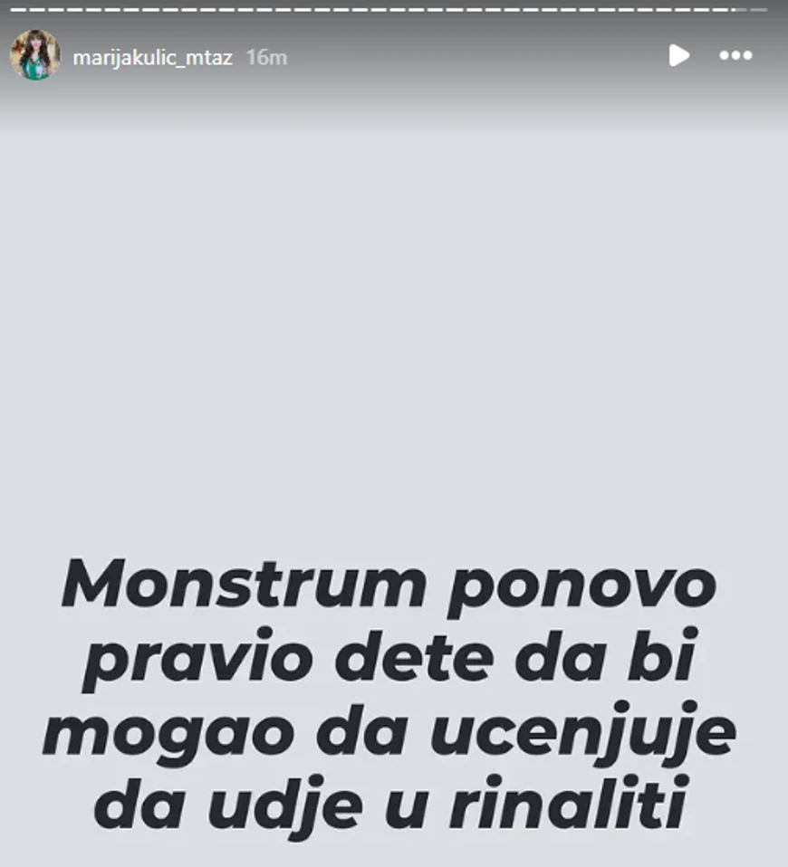 Marija Kulić (Foto: Instagram)