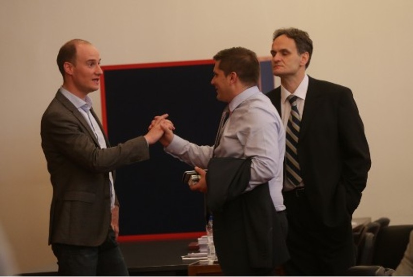 Nikodijević sa Božovićem i Alimpićem