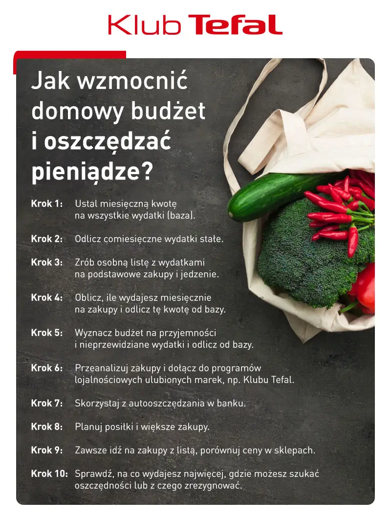 Jak wzmocnić domowy budżet i oszczędzać pieniądze?