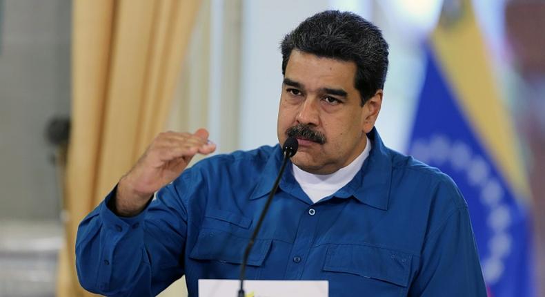 Venezuelan President Nicolas Maduro says one of his top officials secretly met with a US diplomat