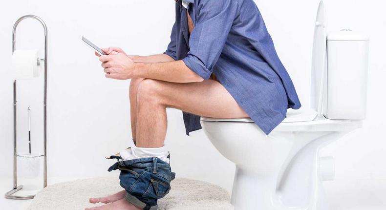 Why sitting on the toilet for too long is dangerous for your health