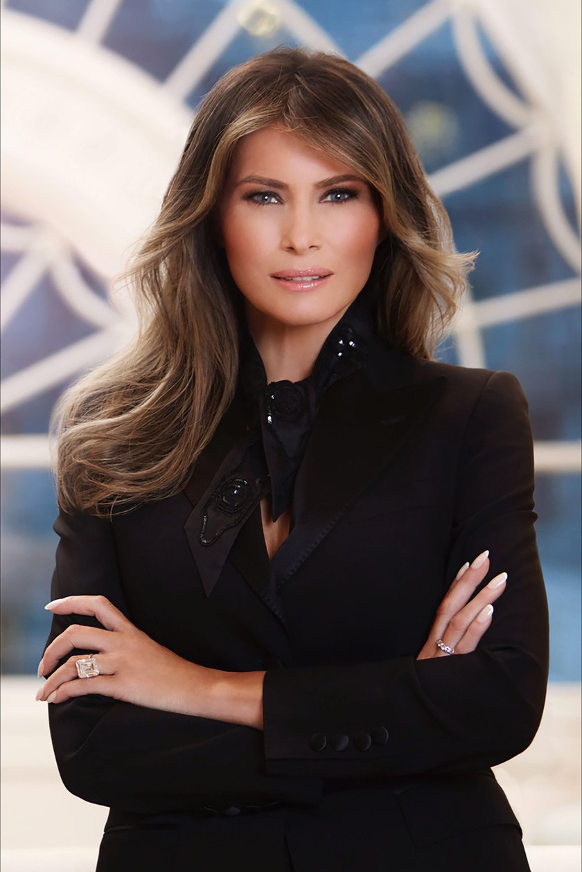 Melania Trump pyta o Dudę. Agatę Dudę!