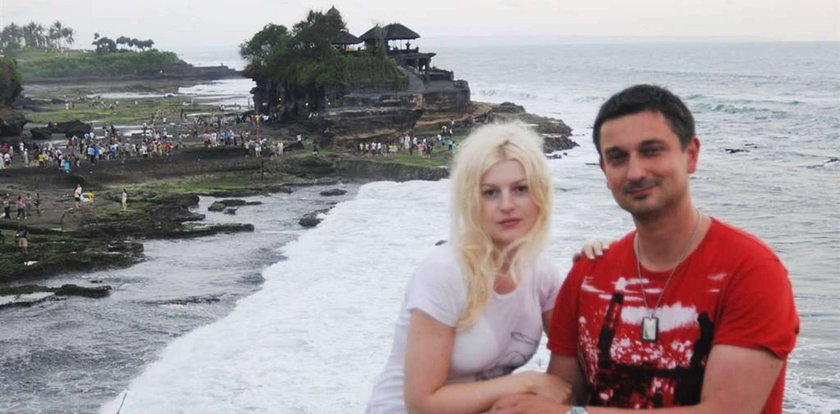 Misiak zabrał żonę na Bali