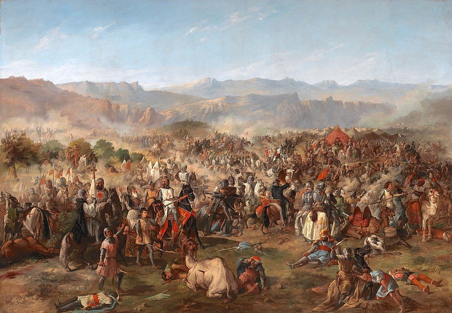 Bitwa pod Las Navas de Tolosa Według średniowiecznych źródeł walczyło w niej – bagatela – milion ludzi…