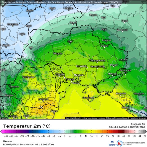 W Ukrainie niebawem zrobi się wyjątkowo ciepło