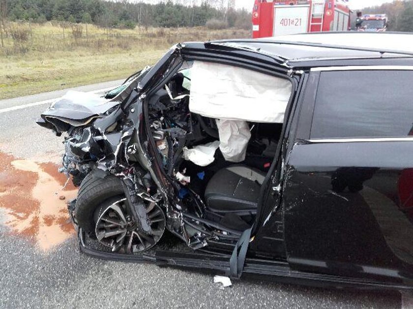 Mierzęcice: Wypadek na S1. Trzy osoby nie żyją