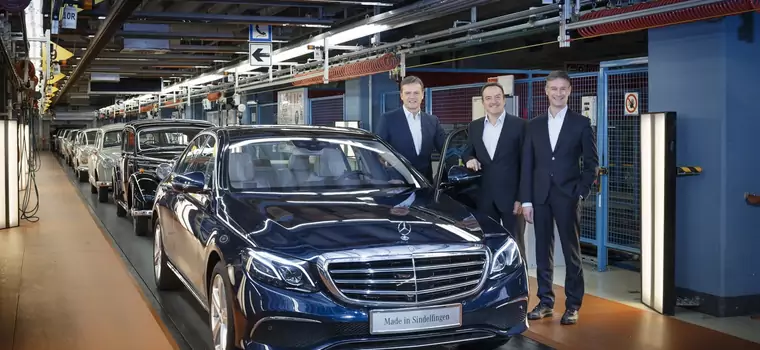 Nowy Mercedes-Benz Klasy E już w produkcji