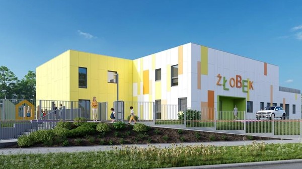Nowe żłobki zostaną zbudowane w nowoczesnej, ekologicznej technologii prefabrykowanej z modułów drewnianych.