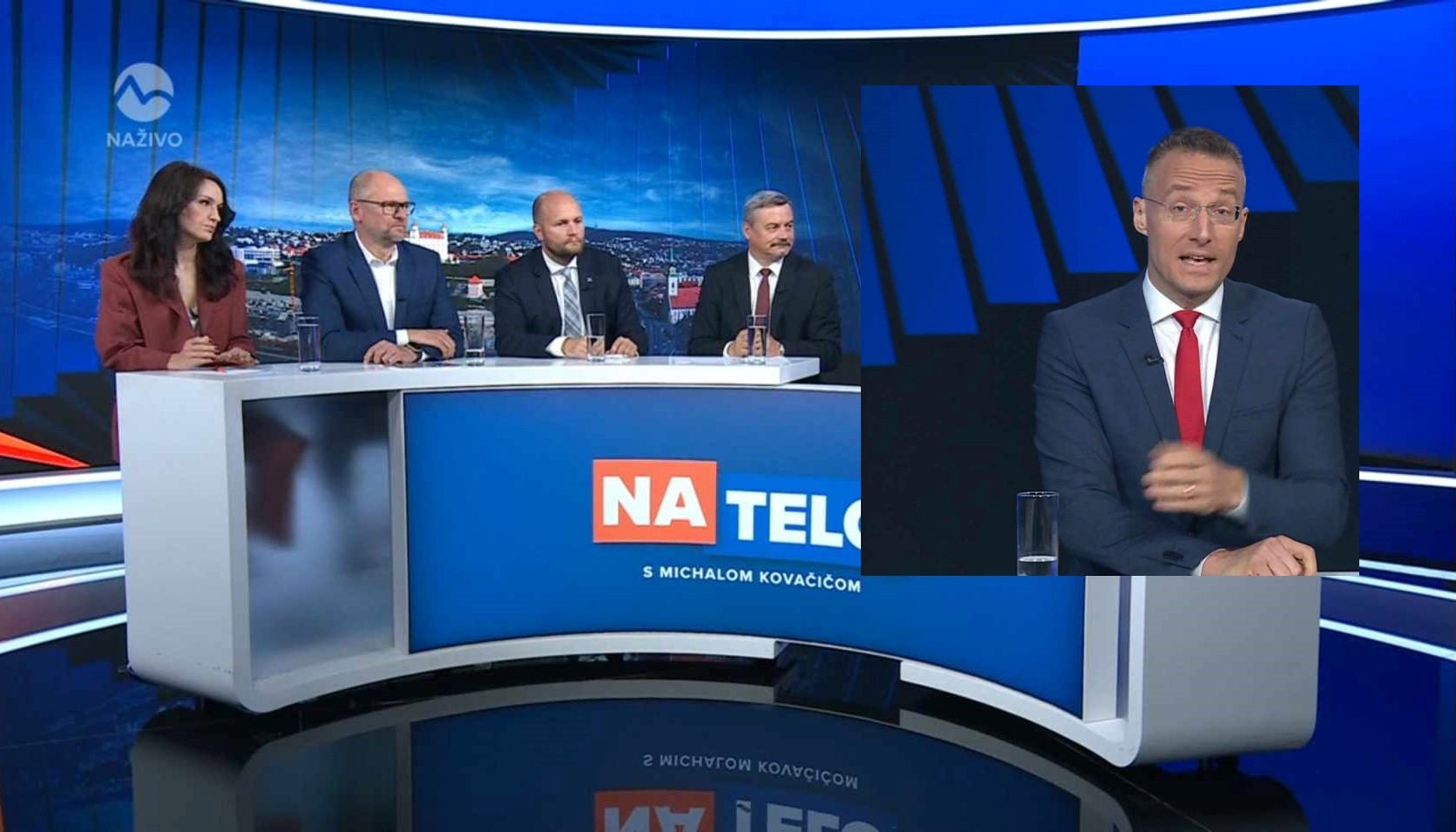 Kovačič prehovoril o konci diskusie v nedeľu 26. mája počas priameho prenosu.