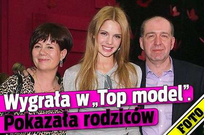 Kaczyńska z "Top model" pokazała rodziców