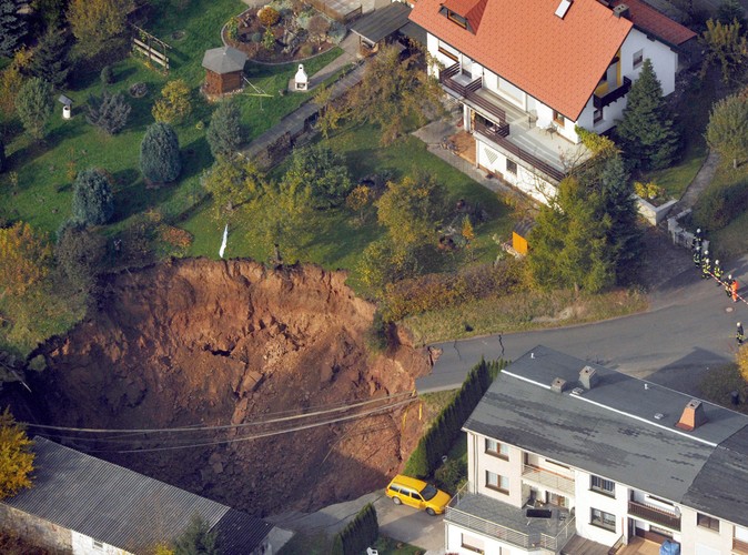 Krater w Schmalkalden