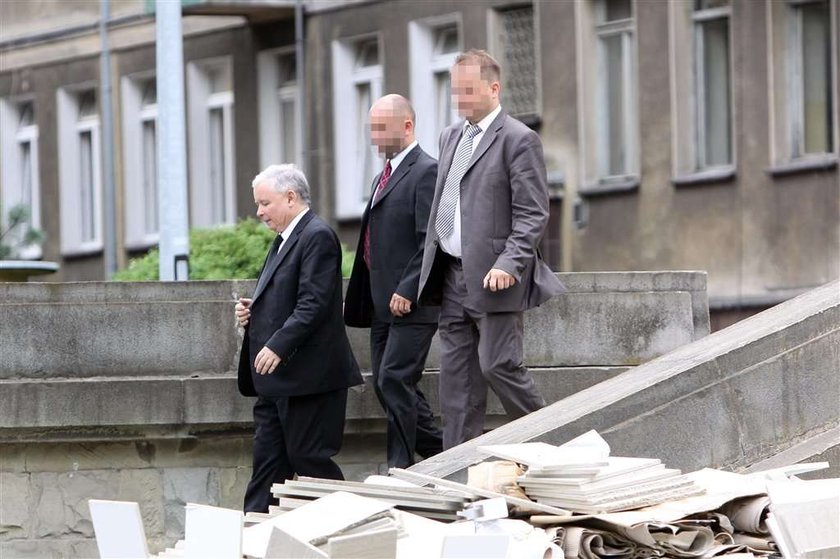 Kaczyński pojechał do mamy