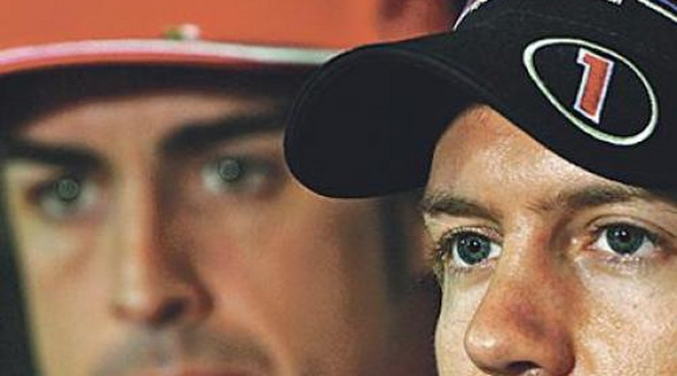 Alonso és Vettel: Fej fej mellett