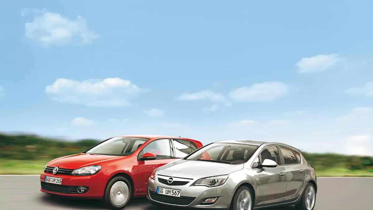 Opel Astra kontra VW Golf: Kompakty bez kompleksów