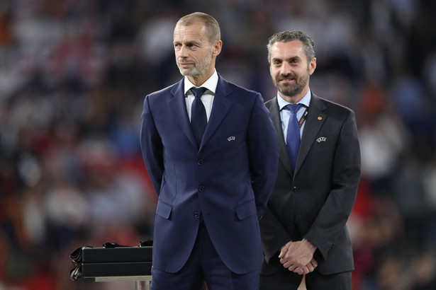 Prezydent UEFA Aleksander Ceferin