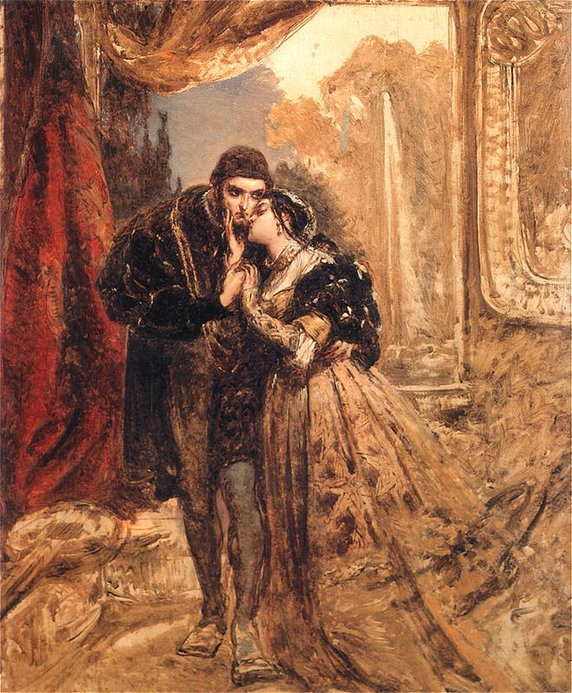 W szkicu do namalowanego obrazu "Zygmunt August i Barbara Radziwiłłówna" Matejko nadał zakochanym rysy swoje i Teodory 