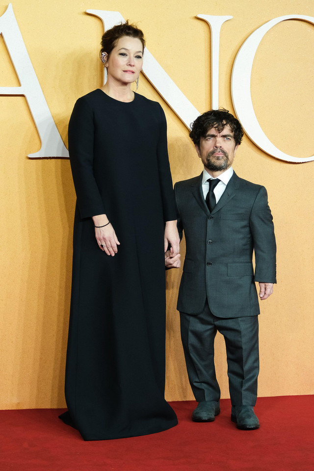 Peter Dinklage i jego żona Erica Schmidt