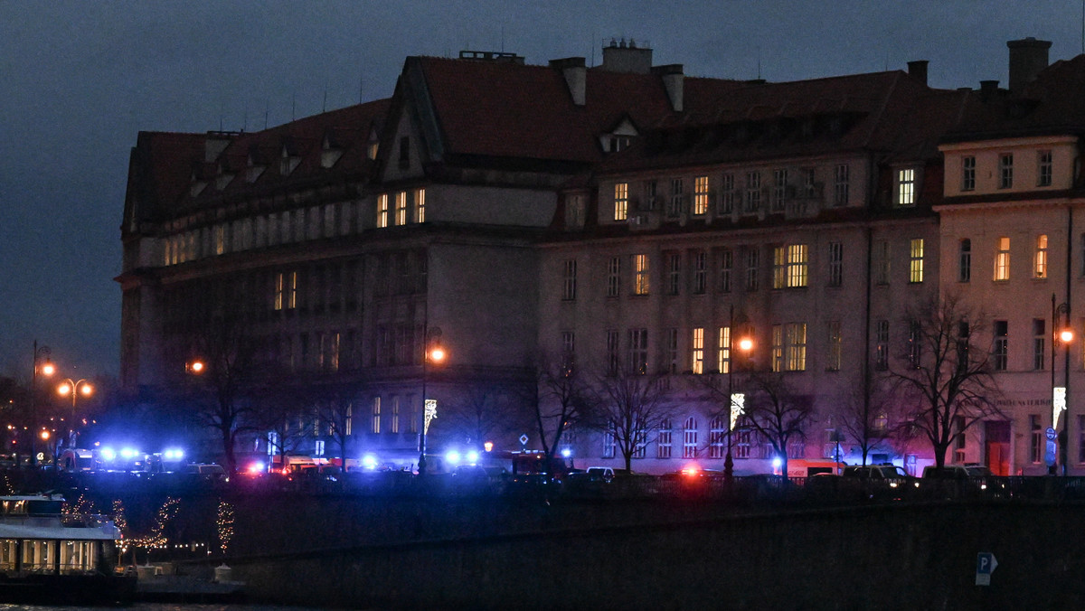 Rośnie liczba ofiar strzelaniny w Pradze. Sprawcą 24-letni student