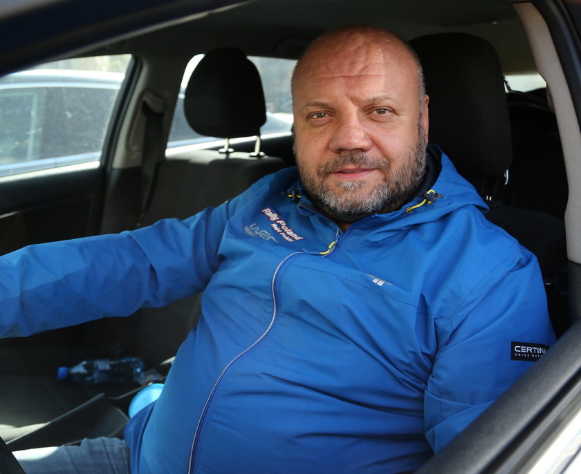 Andrzej Rohn (44 l.) stołeczny kierowca