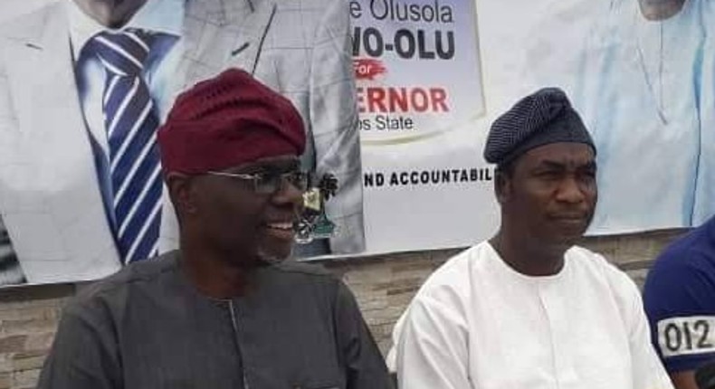 Babajide Sanwo-Olu (left) and Babafemi Hamzat (right)