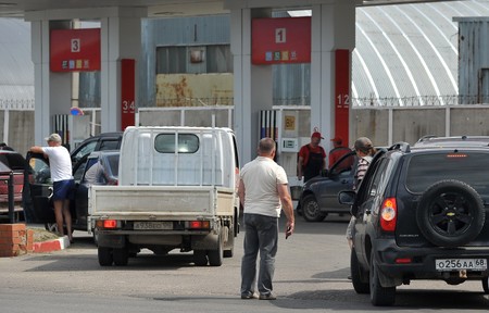 nestašica goriva u Rusiji
