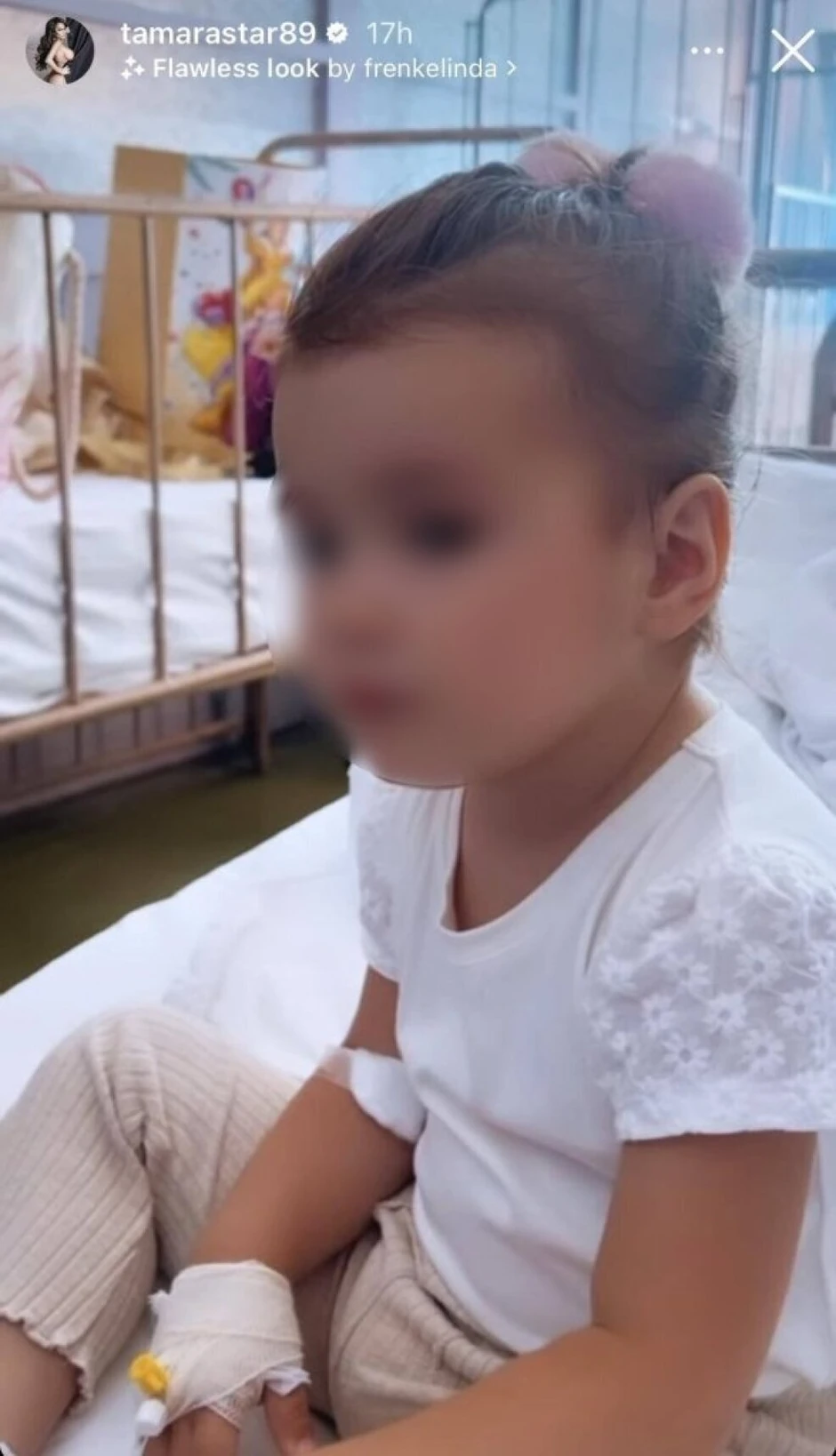 Ćerka Tamare Đurić u bolnici
