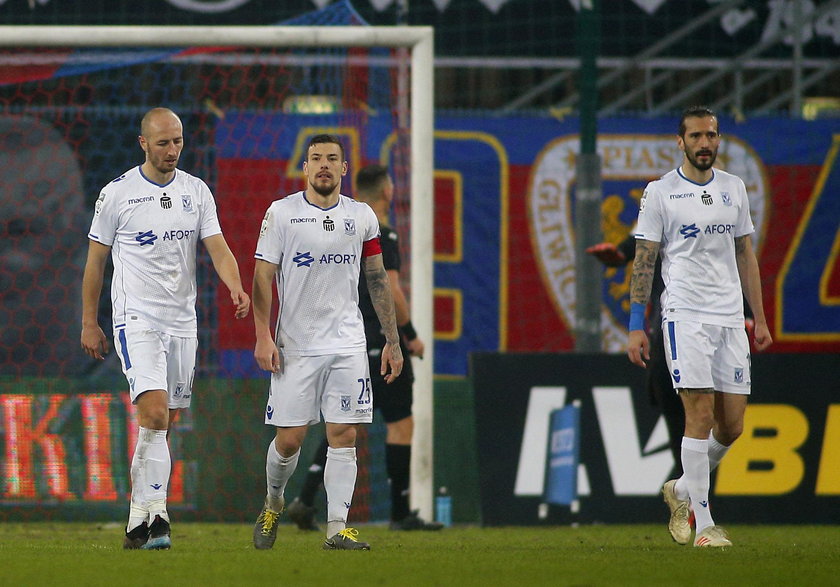 Pilka nozna. Ekstraklasa. Piast Gliwice - Lech Poznan. 15.02.2019