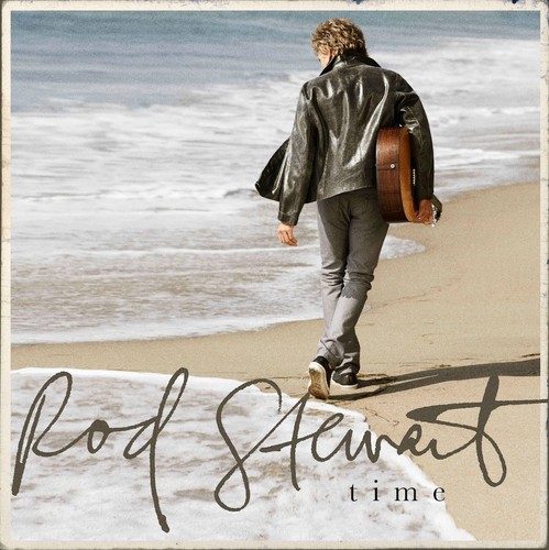 Rod Stewart na okładce albumu 'Time'