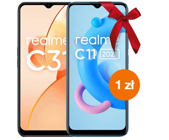 Realme C31 + Realme C11 