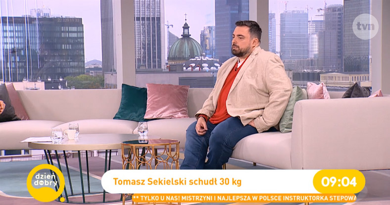 Tomasz Sekielski w "Dzień dobry TVN"