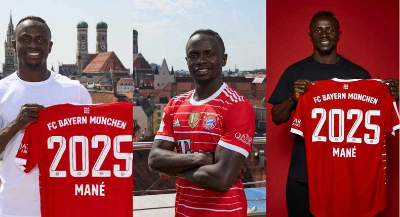 Sadio Mane joins Bayern Munich from Liverpool 