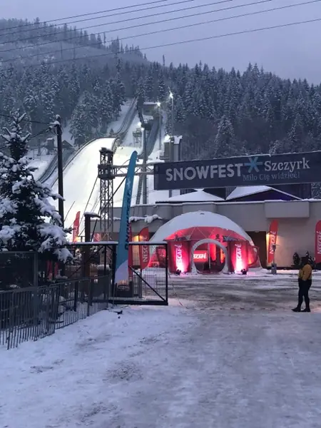 Snowfest przed rozpoczęciem