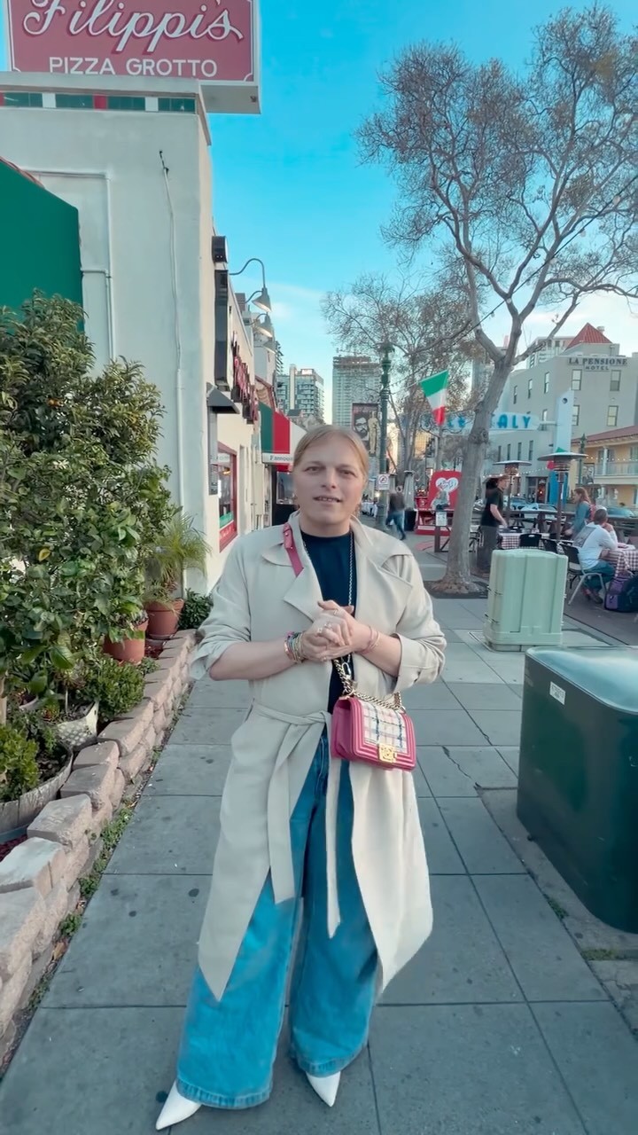 Americká influencerka Gwen McMullen.