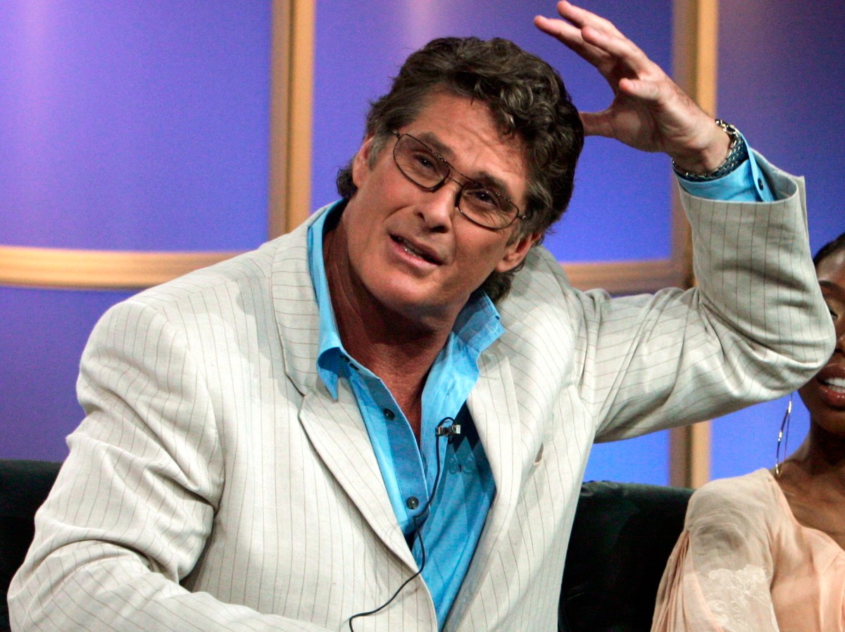 David Hasselhoff to niezły figlarz!