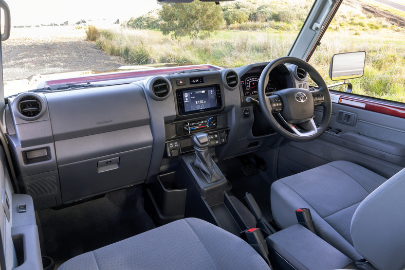 Toyota Land Cruiser Serii 70 (od 1984 r.; wersja po liftingu z 2023 r.; model na rynek australijski)