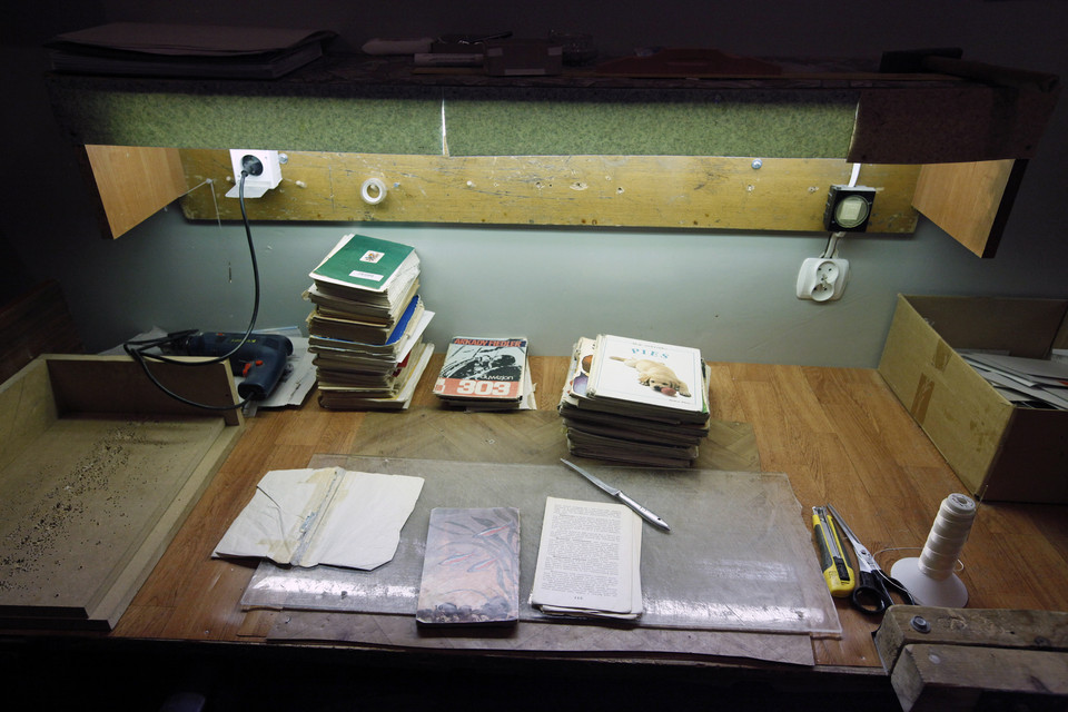 Książki naprawione w Areszcie Śledczym